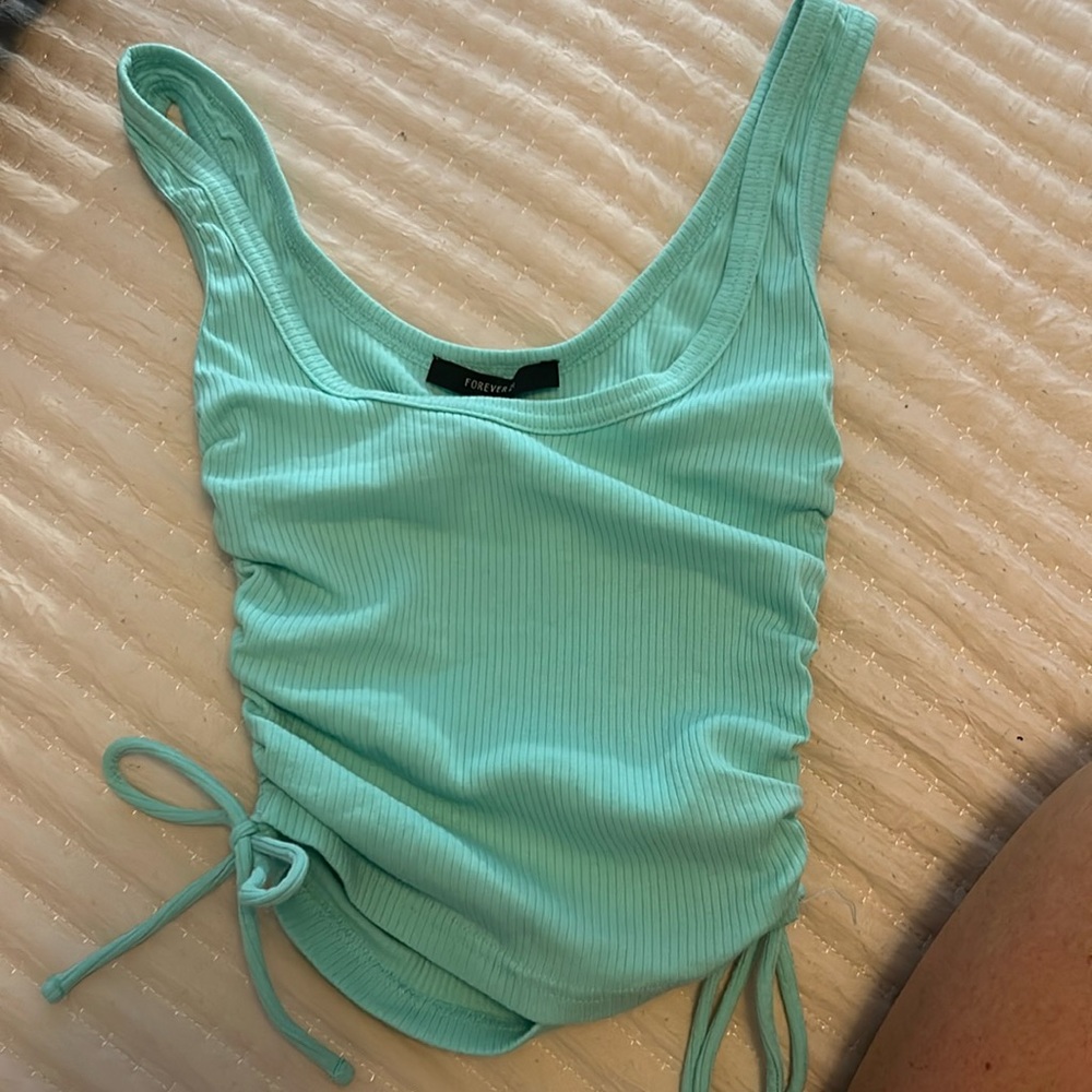 tank top with ties on the side